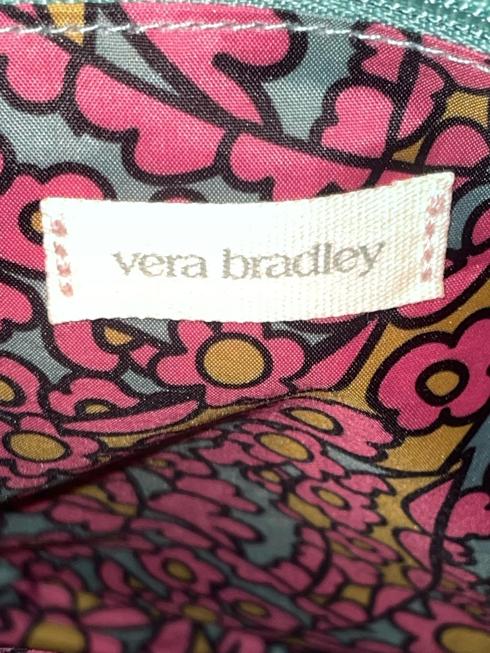 Vera Bradley Esssential Sling Backpack Crossbody Bag Ultralight Beryl Green - Picture 6 of 6